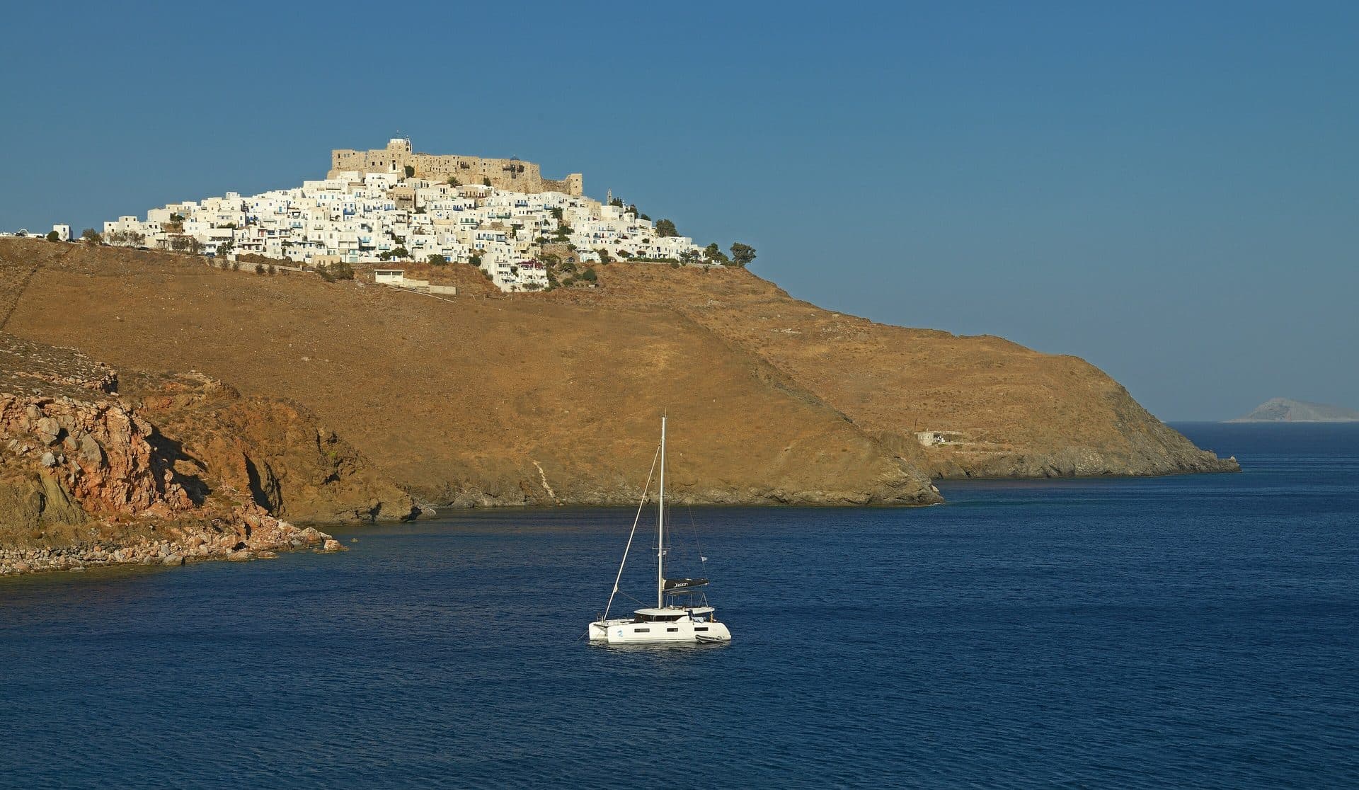 Hilltop Chora and the Venetian Castle on Astypalaia