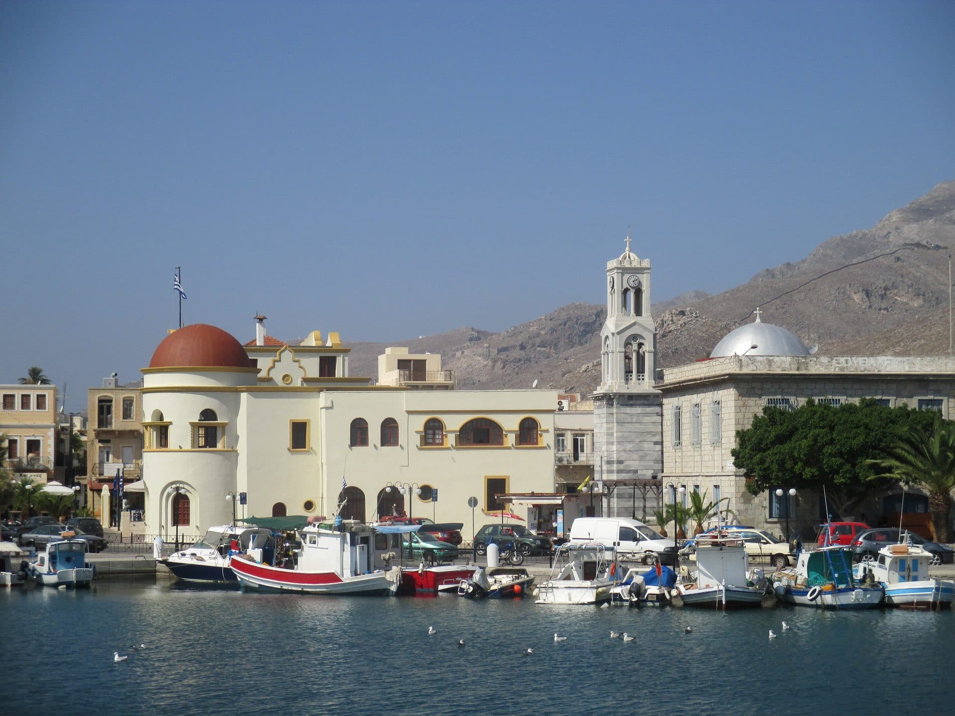 Pothia, the harbour town of Kalymnos