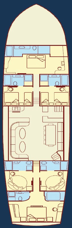 Dolce Mare deck plan